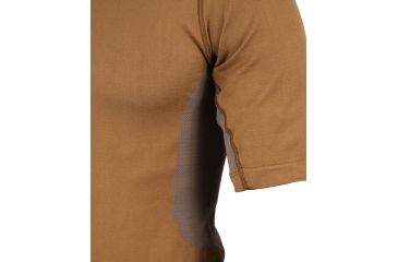 Image of Propper Adventure Tech Level I S/S Top, 95/5 Polyester/XStatic (L), Size Size Small, Color Coyote