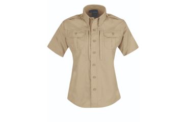Image of Propper Womens Tactical Shirt - Short Sleeve, Khaki, Small, F530450250S