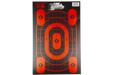 Image of ProShot Silhouette Insert Defensive Tactical Training Target, 4 Pack, 12 x 18, SILH-INDTT-4PK
