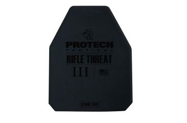 Image of Protech 2113 MC-3 Type III Rifle Plate, Polyethylene, 6in x 6in Single-Curve 1003457