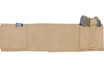Image of Personal Security Products Concealed Carry Belly Band Holster, Small/Medium, 28 in - 34 in, Tan, BELLYBANDNM