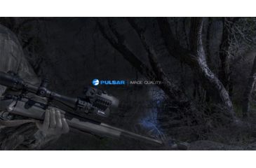 Image of Pulsar Digital Night Vision Attachment Forward DFA75 with 50 mm Cover Ring Adapter PL78117