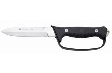 Image of Puma Knives Frogman Dive/Marine Knife, 5.5in Blade, Black Rubber w/ Hard Black Nylon Sheath 136300