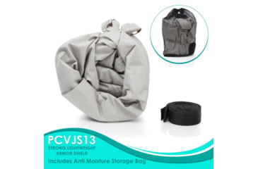 Image of Pyle Armor Shield Personal Watercraft Cover 127-inch to 138-inch, Gray, 127 to 138, PCVJS13