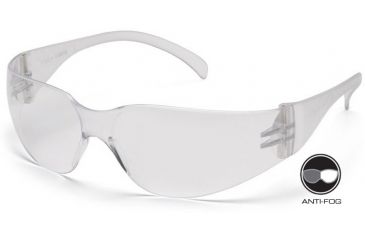 Image of Pyramex 4100 Series Safety Glasses - Clear-Hardcoated Anti-fog Lens, Clear Frame S4110ST