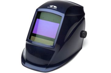 Image of Pyramex Auto Darkening Helmet w/Digital Controls, Metallic Blue, WHAD6030MB