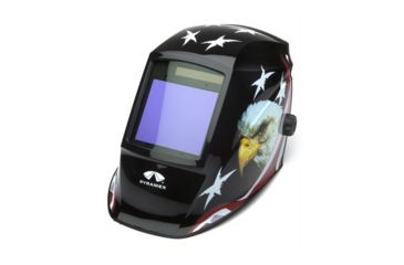 Image of Pyramex Auto Darkening Helmet w/Digital Controls, American Eagle WHAM3030AE