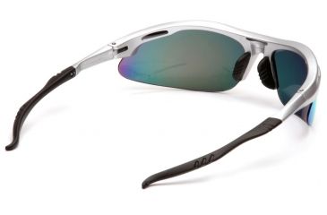 Image of Pyramex Avante Safety Glasses - Ice Orange Lens, Silver Frame SS4545D