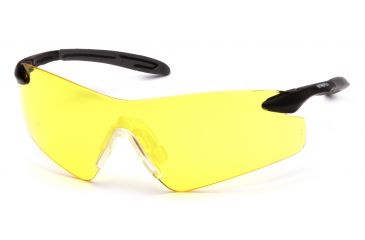 Image of Pyramex Black Gray Temples/Amber Lens SB8830S