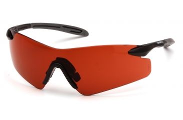 Image of Pyramex Black Gray Temples/Sun Block Bronze Lens SB8835S