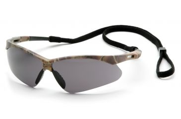 Image of Pyramex Camo Frame/Gray Anti-Fog Lens with Black Cord SCM6320STP