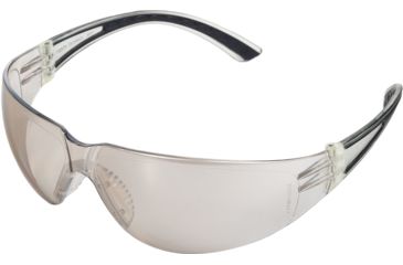 Image of Pyramex Cortez Safety Glasses - Indoor/Outdoor Mirror Lens, Black Temples Frame SB3680S