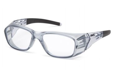 Image of Pyramex Emerge Plus Protection Clear +3.0 Full Reader Lens w/Gray Frame, Gray SG9810R30