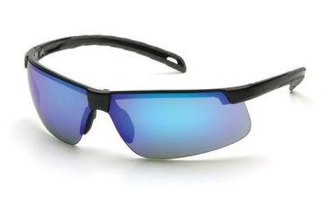 Image of Pyramex Ever-Lite Black Frame/Ice Blue Mirror Lens, Box SB8665D