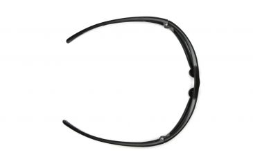 Image of Pyramex Exeter Safety Glasses - Sky Red Mirror Anti-Fog Lens, Glossy Black Frame SB5155DT