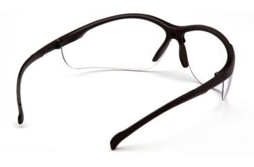 Image of Pyramex Gravex Safety Glasses w/Clear Anti-Fog Lens, Black, SB8910ST