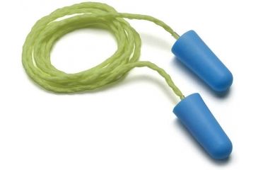 Image of Pyramex Hearing Protection Corded Metal Detectable Disposable Earplugs - 100 Pair/Box DPD1001