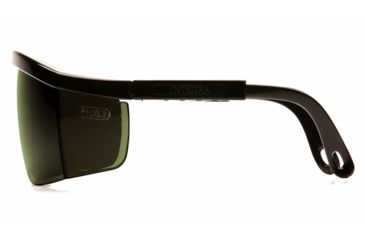 Image of Pyramex Integra Safety Glasses - 3.0 IR Filter Lens Lens, Black Frame SB460SF