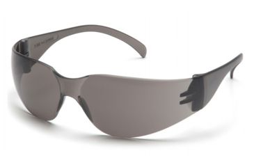 Image of Pyramex Intruder Safety Glasses w/Gray-Hardcoated Anti-fog Lens, Gray Frame S4120ST