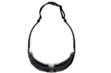 Image of Pyramex Isotope Safety Glasses w/Amber H2MAX Anti-Fog Lens, Black, GB9430STM