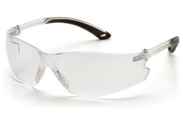 Image of Pyramex Itek Safety Glasses - Clear Temple Frame and Clear Anti Fog Lens S5810ST