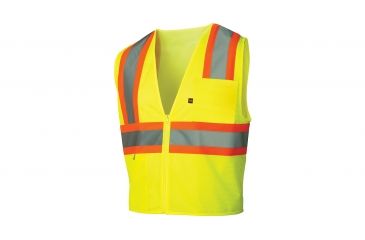Image of Lumen X Vest, Flame Retardant, Hi-Vis Lime, 4X Large