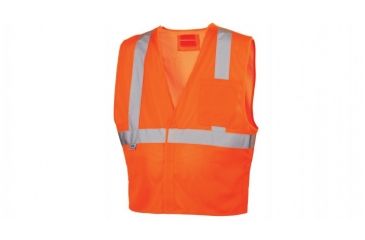 Image of Pyramex Lumen X Vest w/5 point Dring, Hi-Vis Orange, Large RVHL2520BRDL