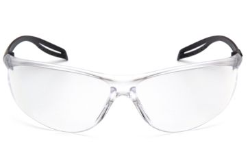 Image of Pyramex Neshoba Safety Glasses w/Clear Anti-Fog Lens, Black, S9710ST