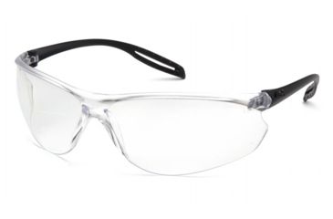 Image of Pyramex Neshoba Safety Glasses w/Clear Lens, Black S9710S