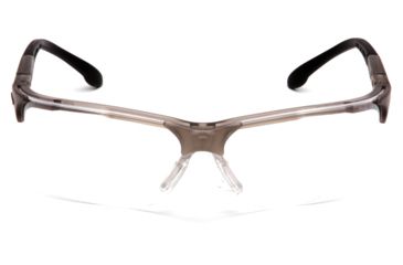 Image of Pyramex Rendezvous Safety Glasses - Clear Anti-Fog Lens, Crystal Gray Frame SCG2810ST