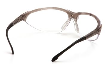 Image of Pyramex Rendezvous Safety Glasses - Clear Anti-Fog Lens, Crystal Gray Frame SCG2810ST