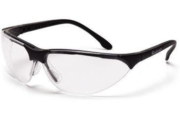 Image of Pyramex Rendezvous Safety Glasses - Clear Lens, Black Frame SB2810S