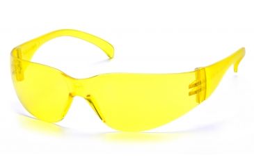 Image of Pyramex Retail Intruder Safety Glasses - Amber Temples, Amber Lens PYS4130S