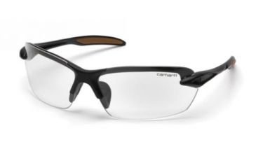 Image of Pyramex Spokane Safety Glasses, Clear Lens w/ Black Frame CHB310D