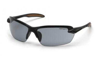 Image of Pyramex Spokane Safety Glasses, Gray Lens w/ Black Frame CHB320D