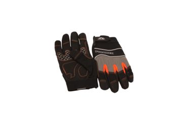 Image of Pyramex Trade Series Gloves, Black/Orange, Medium, GL102M