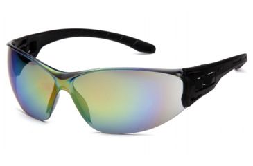 Image of Pyramex Trulock Safety Glasses w/Multi-Mirror Lens, Black SB9556S