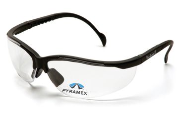 Image of Pyramex V2 Readers Glasses - Clear + 3.0 Lens, Black Frame SB1810R30