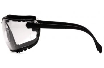 Image of Pyramex V2G Reader Safety Goggles,Clear Anti-Fog + 2.5 lens, Black Frames GB1810STR25