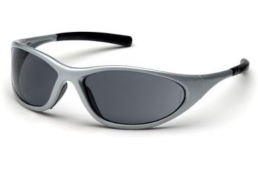 Image of Pyramex Zone II Safety Glasses - Gray Lens, Silver Frame SS3320E