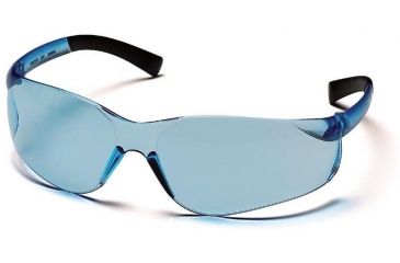 Image of Pyramex Ztek Safety Glasses - Infinity Blue Lens, Infinity Blue Frame S2560S