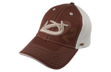 Image of Qad Hats - Mens, Brown/White, Small/Medium, HATS-M-BW-S/M