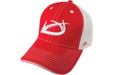 Image of Qad Hats - Mens, Red/White, Small/Medium, HATS-M-RW-S/M