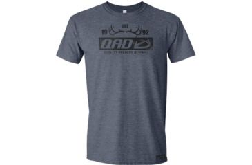 Image of Qad T-Shirts - Mens, Blue Heather, Large, T-SHIRTS-M-BH-L