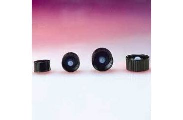 Image of Qorpak Black Phenolic Screw Caps, Poly-Seal Liner, Qorpak 5069/12