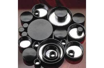 Image of Qorpak Black Phenolic Screw Caps, Pulp/Tinfoil Liner, Qorpak 5121/12