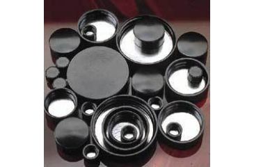 Image of Qorpak Black Phenolic Screw Caps, Pulp/Tinfoil Liner, Qorpak 5123/12