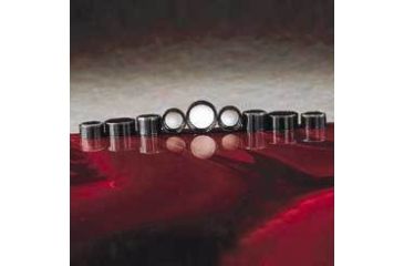 Image of Qorpak Black Phenolic Screw Caps, Pulp/Vinyl Liner, Qorpak 5003/12