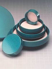 Image of Qorpak Green Thermoset Screw Caps, Fluoropolymer Resin Liner, Qorpak 5212/100