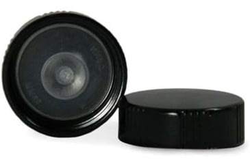 Image of Qorpak Black Phenolic Screw Caps, Poly-Seal Liner, Qorpak 5027/12, Case of 576